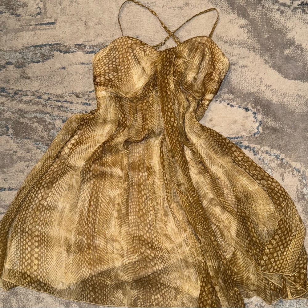 Snake Skin Dress